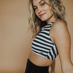 Albion Hang Ten striped top